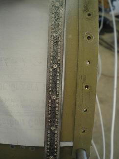 Baggage door F-821B strips