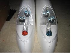 Combination wingtip, landing and taxi lights