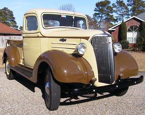 My restored 1937 Chevrolet Pickup Truck