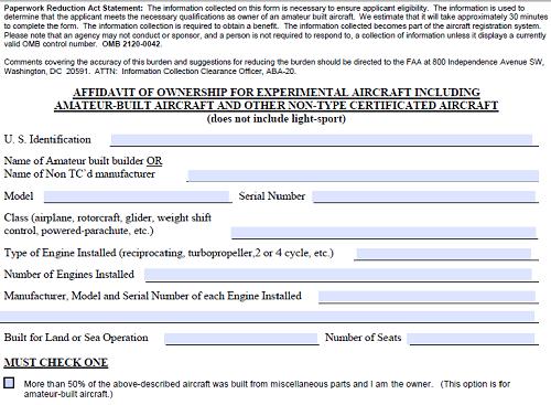 AC Form 8050-88 AC Form 8050-88