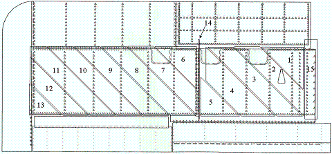 Bottom Wing Skin Rivet Sequence -- Click to Enlarge