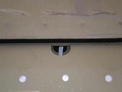 Horizontal stabilizer electric hole