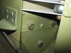 Lower aft vertical stabilizer bolts