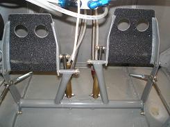 Rudder pedals