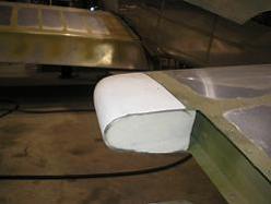 Stabilizer fiberglass tip