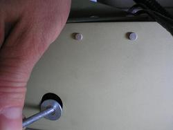 Washers to jig elevator bellcrank