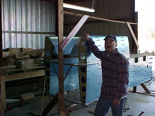 Wing jig using uprights from my tail kit jig.